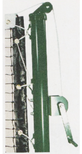 Simple round tennis column SMTP278GRN (B)