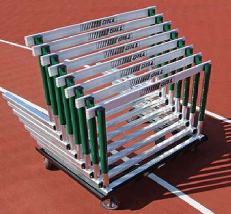 Hurdle transfer vehicle