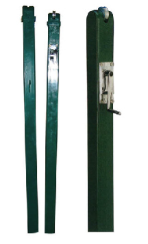 Refined square tube tennis column