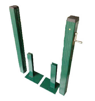 Refined aluminum tennis column